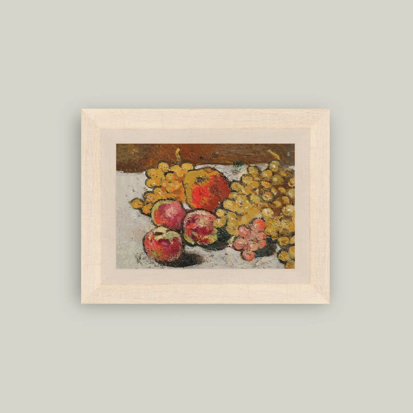 Apples & Grapes Framed Art