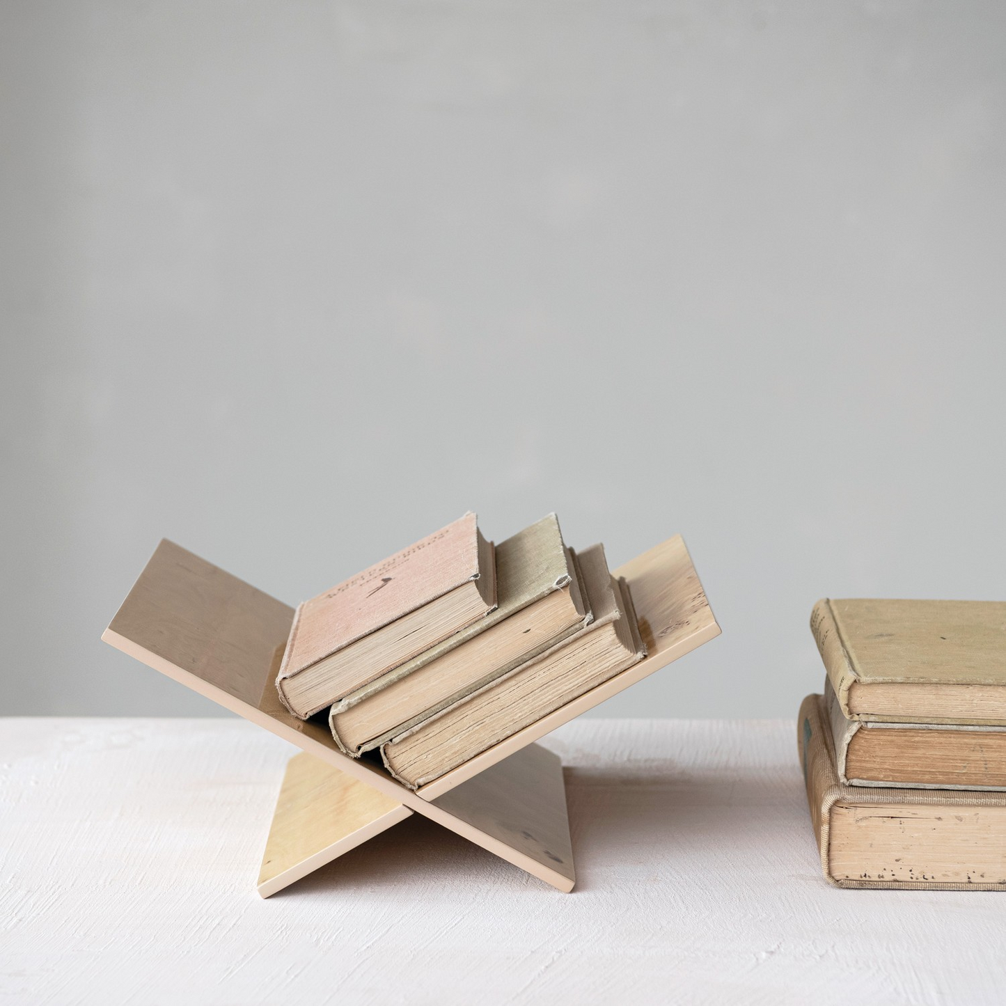Burl Wood Book Holder