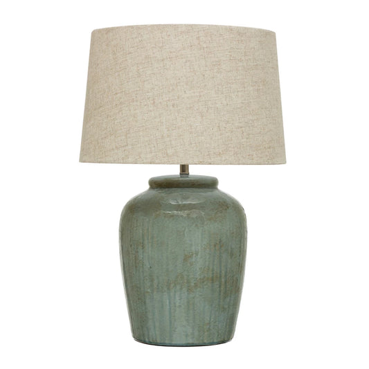 New Stoneware Table Lamp