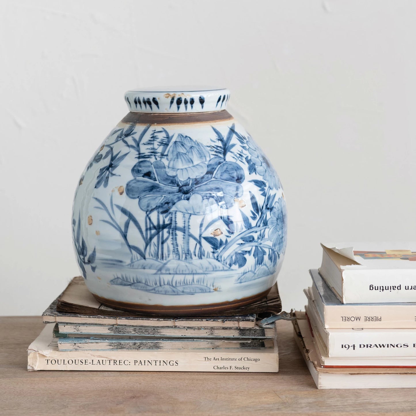 Blue Ginger Jar