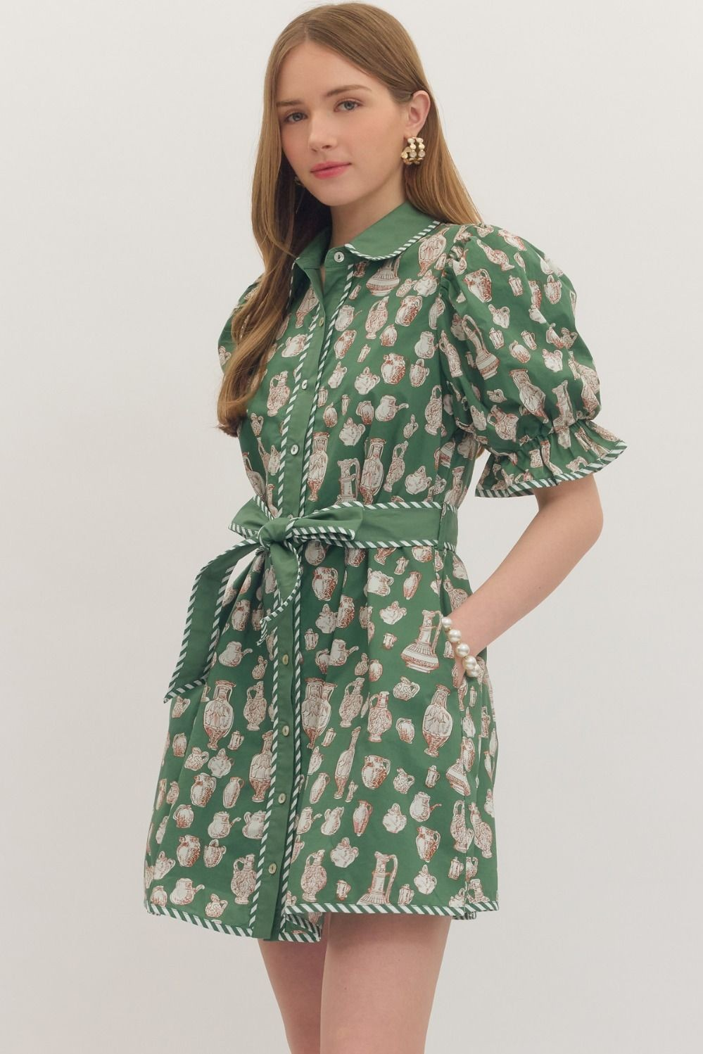 Basil Ginger Jar Dress