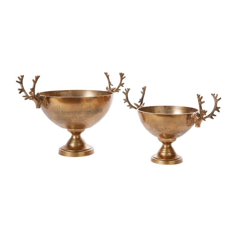 Golden Antler Bowl