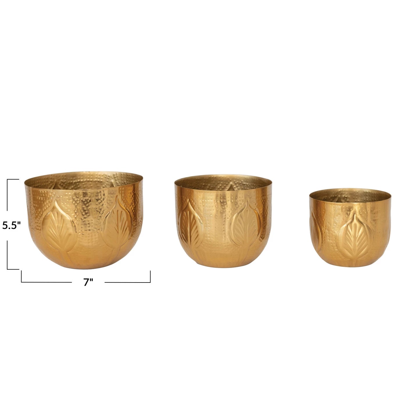 Gold Planters