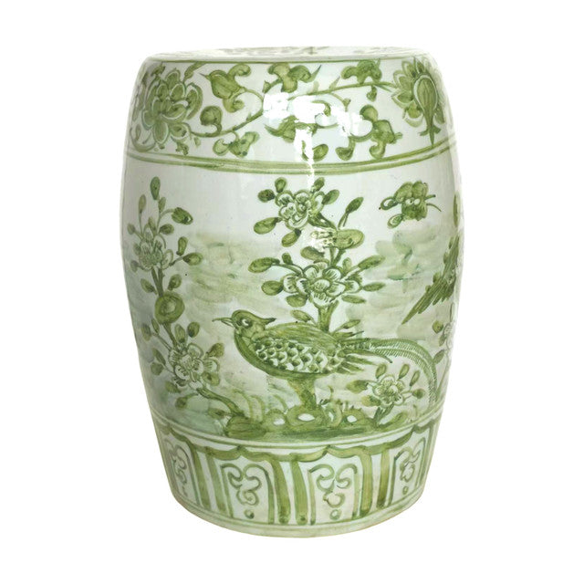 Green Garden Stool