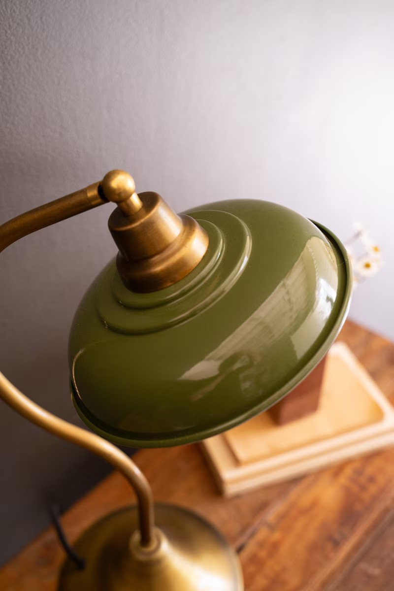 Green Table Lamp