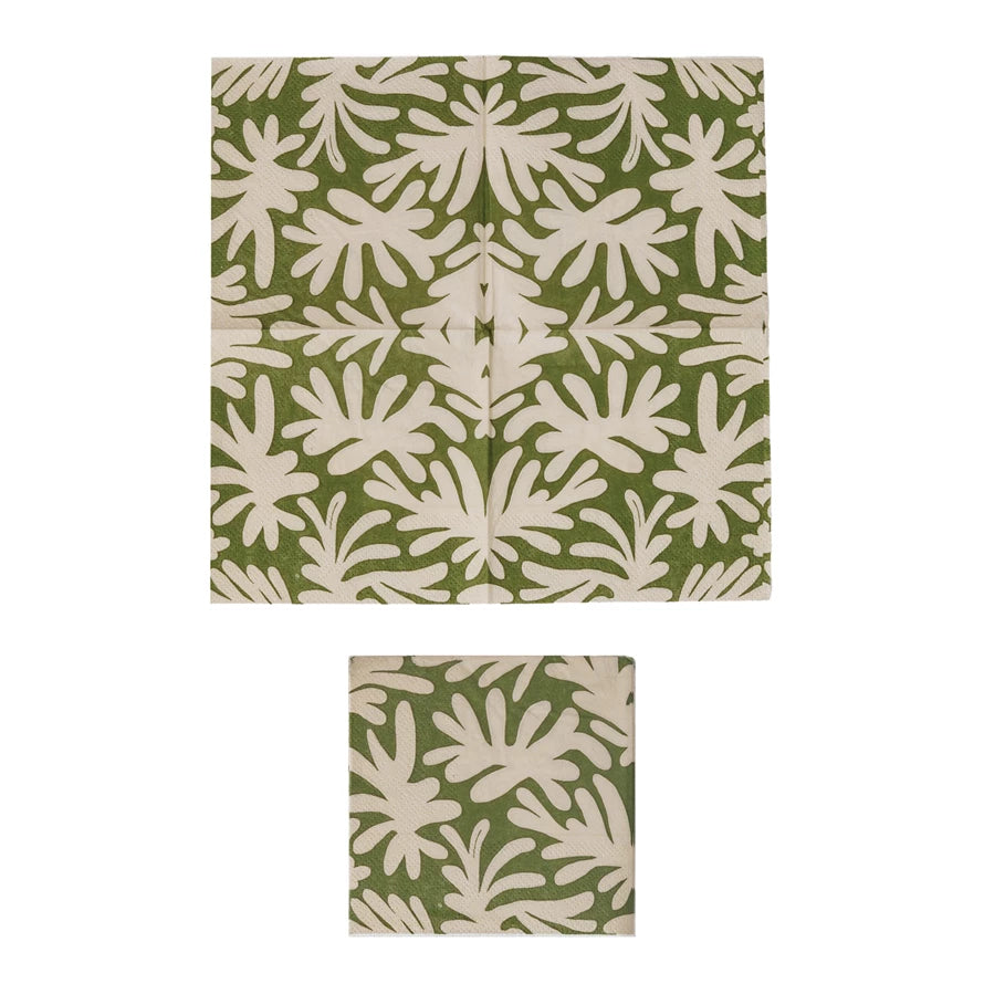 Leaf Cocktail Napkins