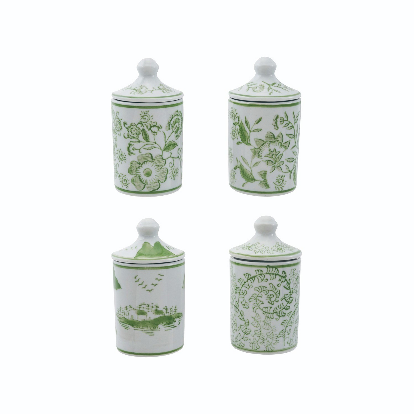 Green Chinois Spice Jar