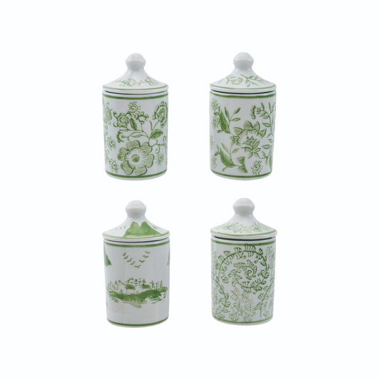 Green Chinois Spice Jar