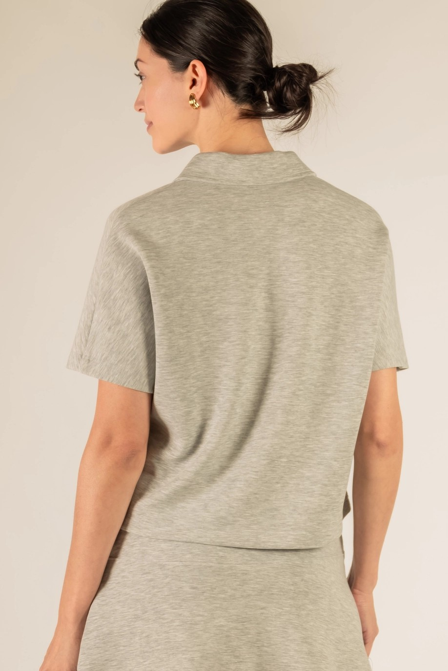 Butter Modal Quarter Zip Top
