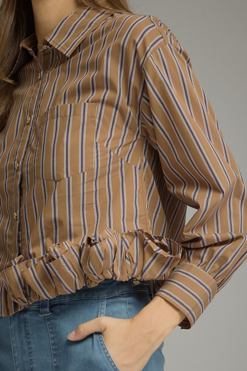 Reina Ruffle Blouse