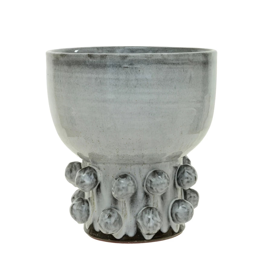 Tall Hobnail Planter