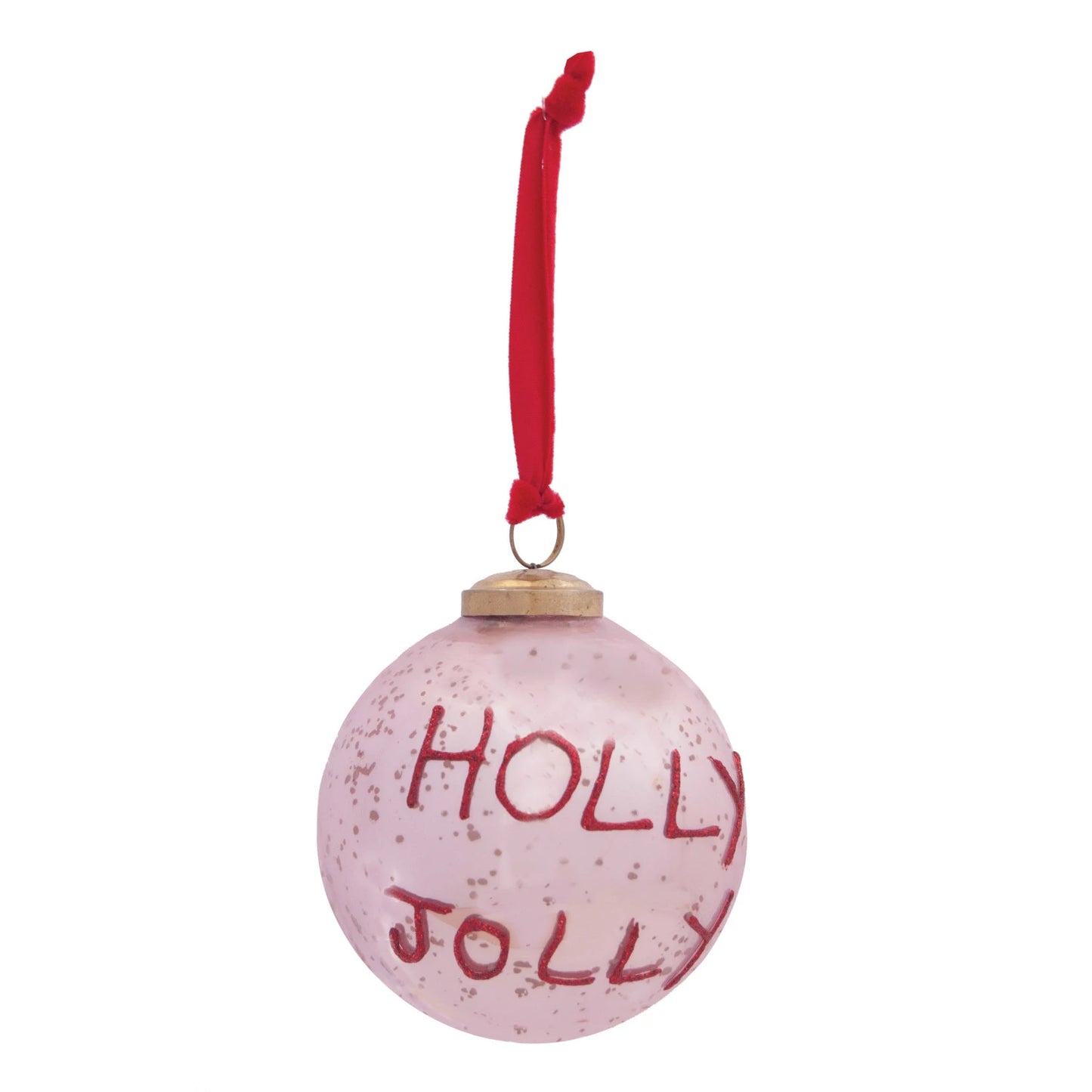 Holly Jolly Ornament