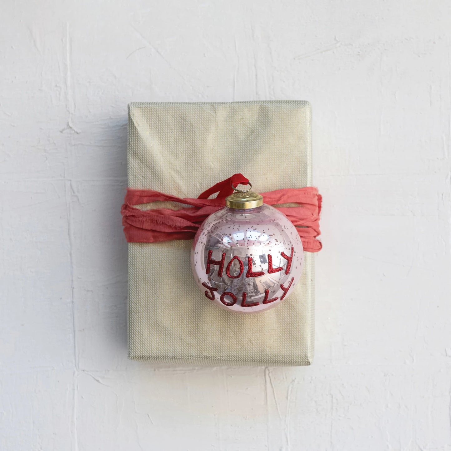 Holly Jolly Ornament