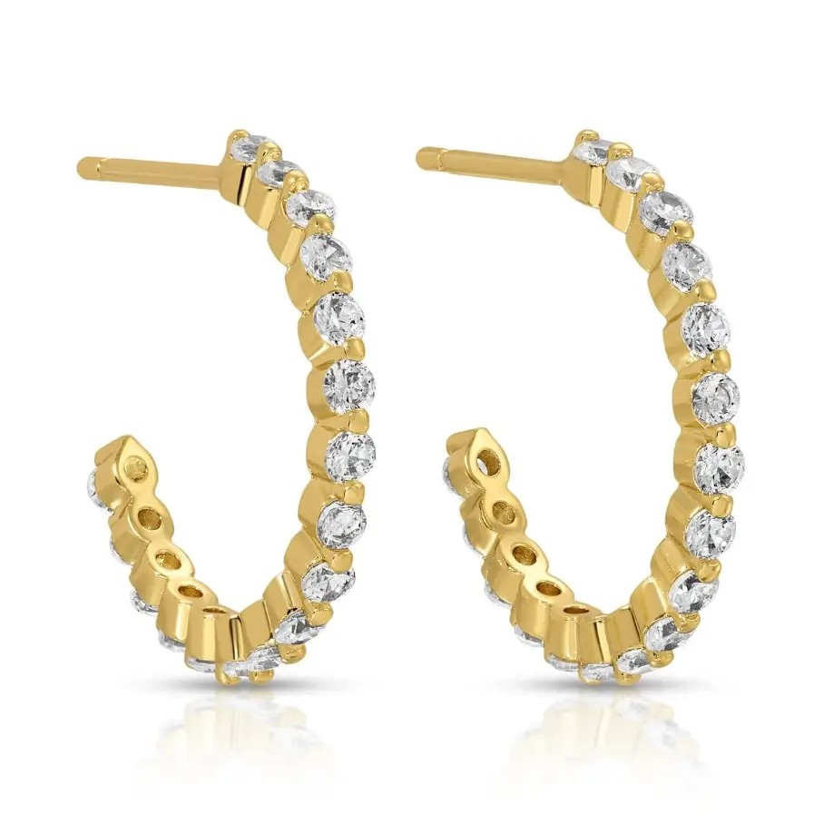 Shimmering Hoops