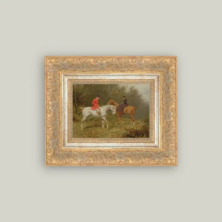 Conversation At Covertside Portrait