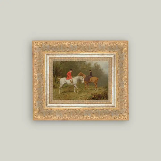 Conversation At Covertside Portrait