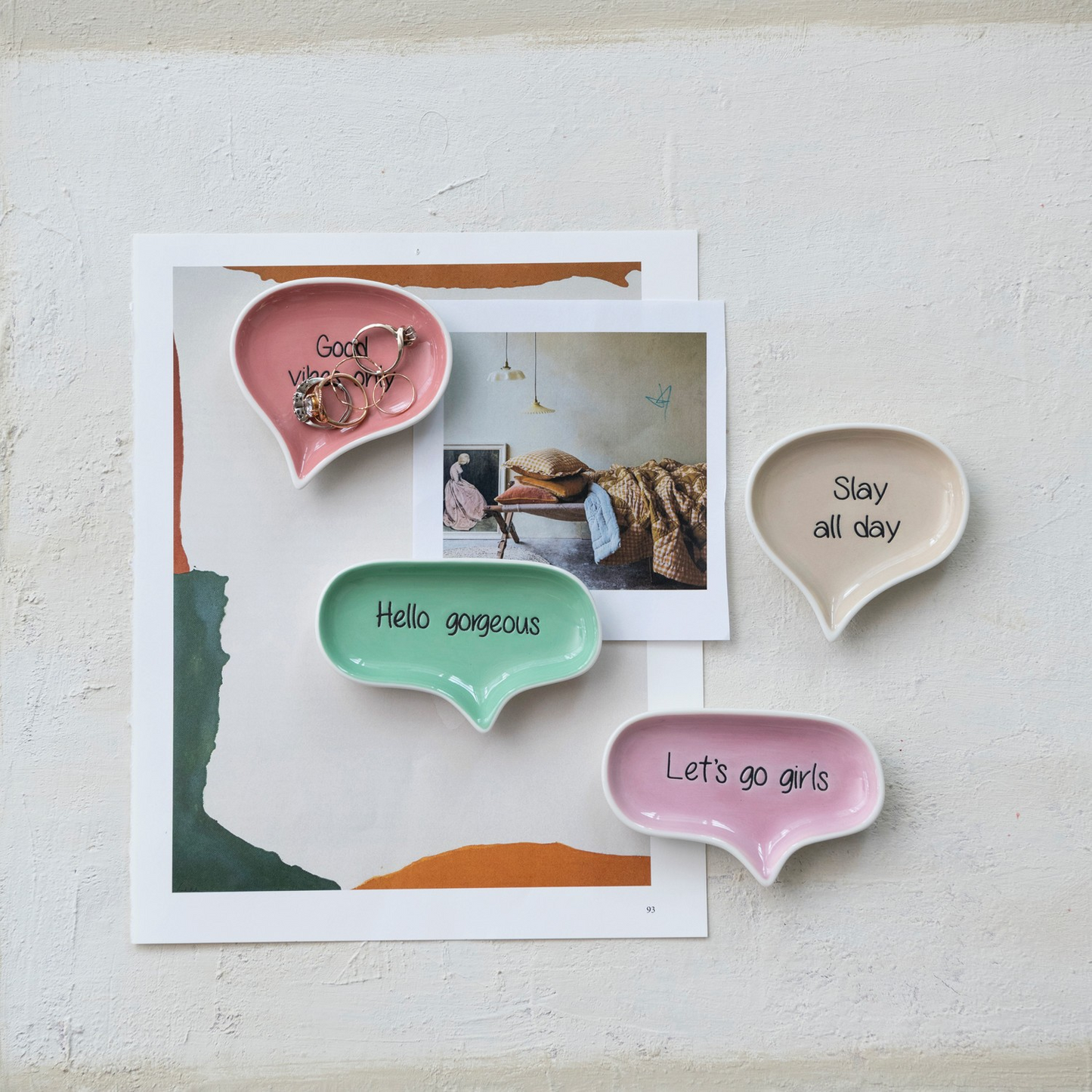 Stoneware Comment Balloon