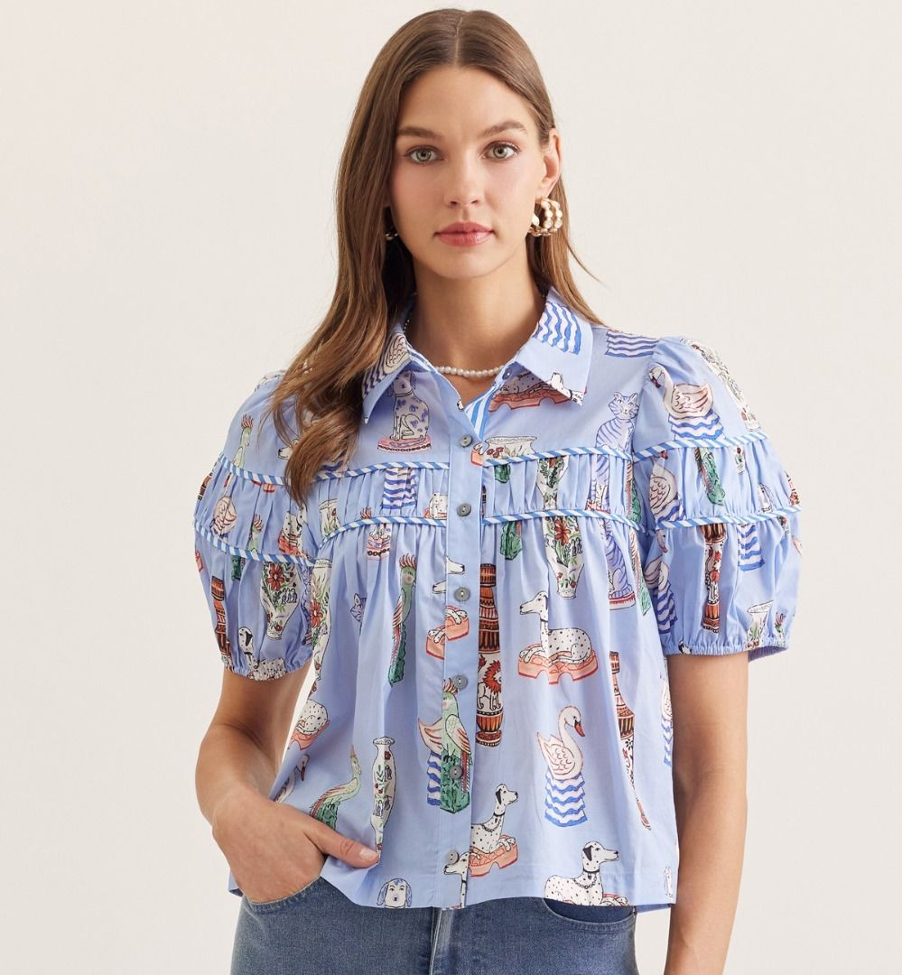 Storybook Menagerie Blouse