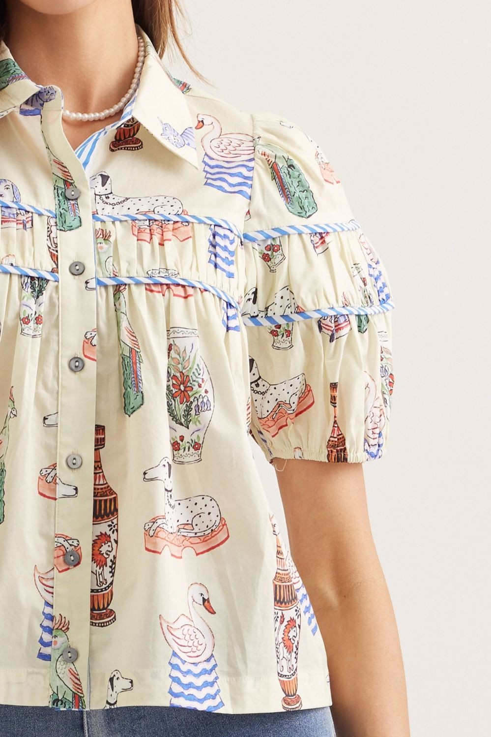 Storybook Menagerie Blouse