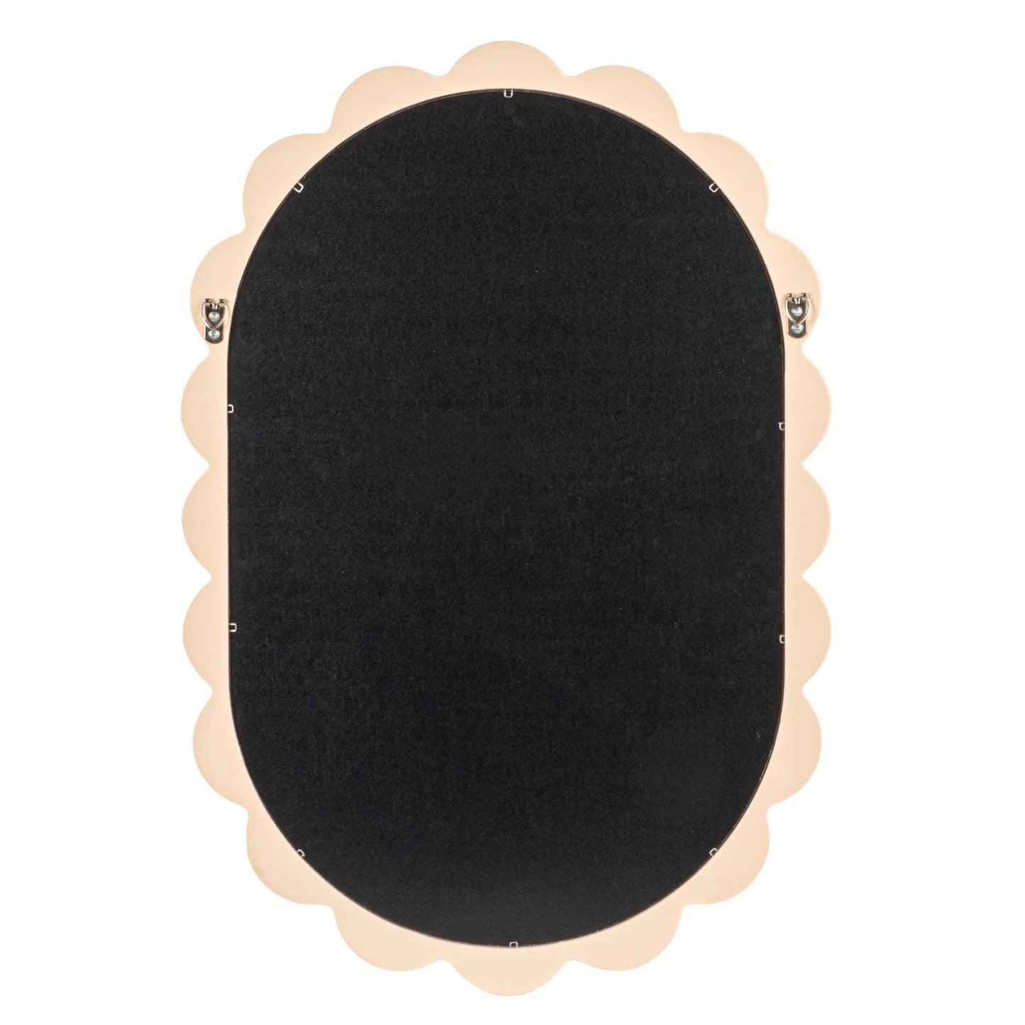 Ivory Waves Mirror