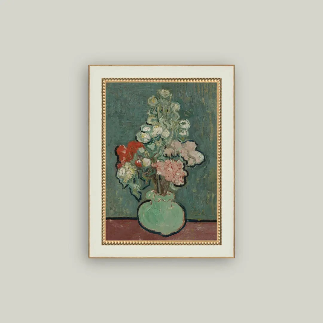 Framed Modern Floral Bouquet