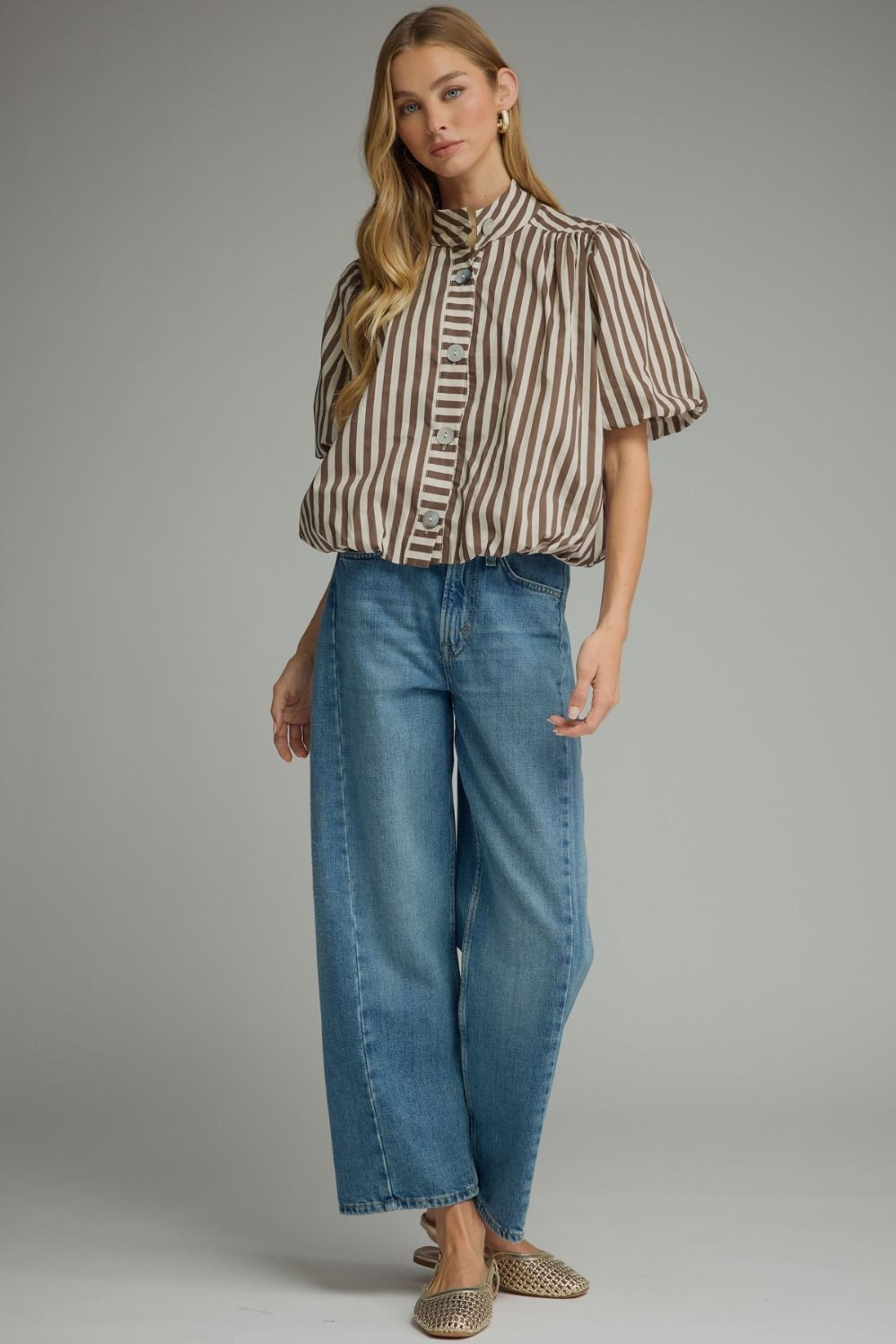 Harper Stripe Blouse
