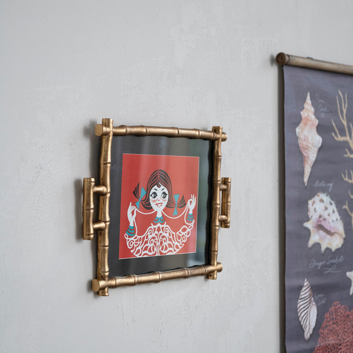 Gold Tray Picture Frame