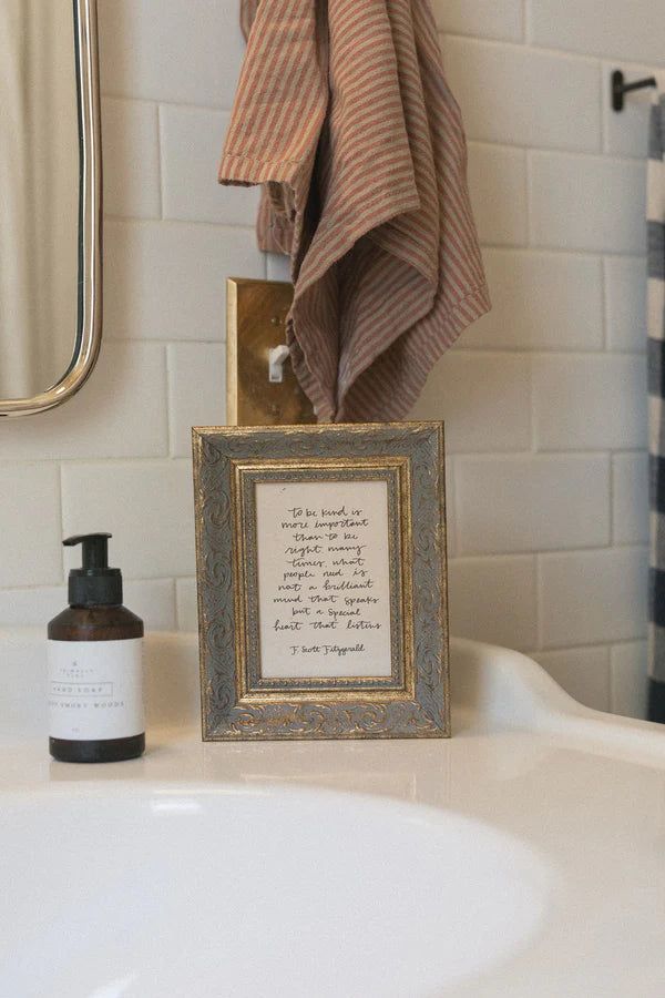 To Be Kind Framed Art