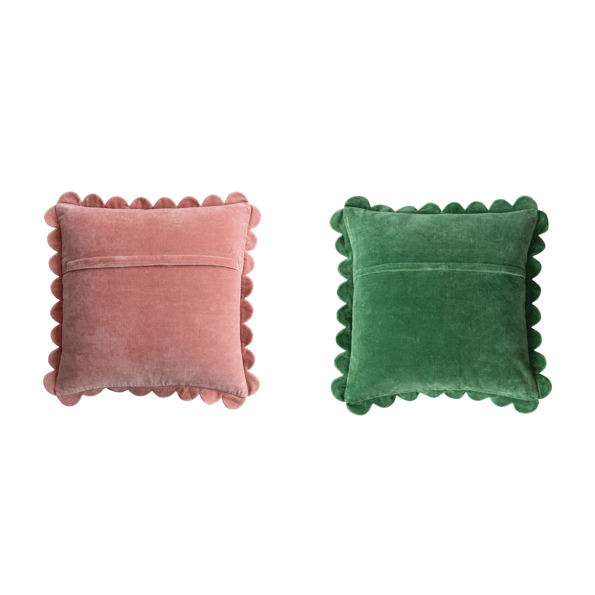 Scalloped Pillow