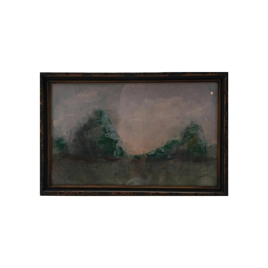 Wood Framed Landscape