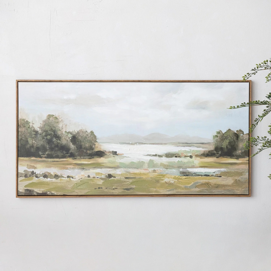 Wood Framed Landscape