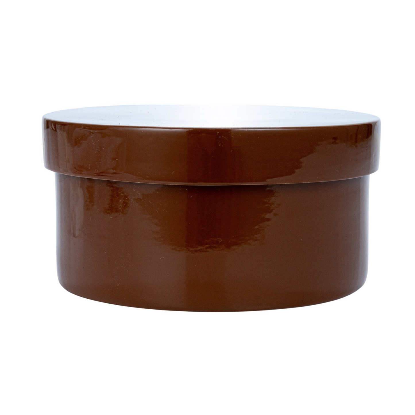 Lacquered Bamboo Round Container