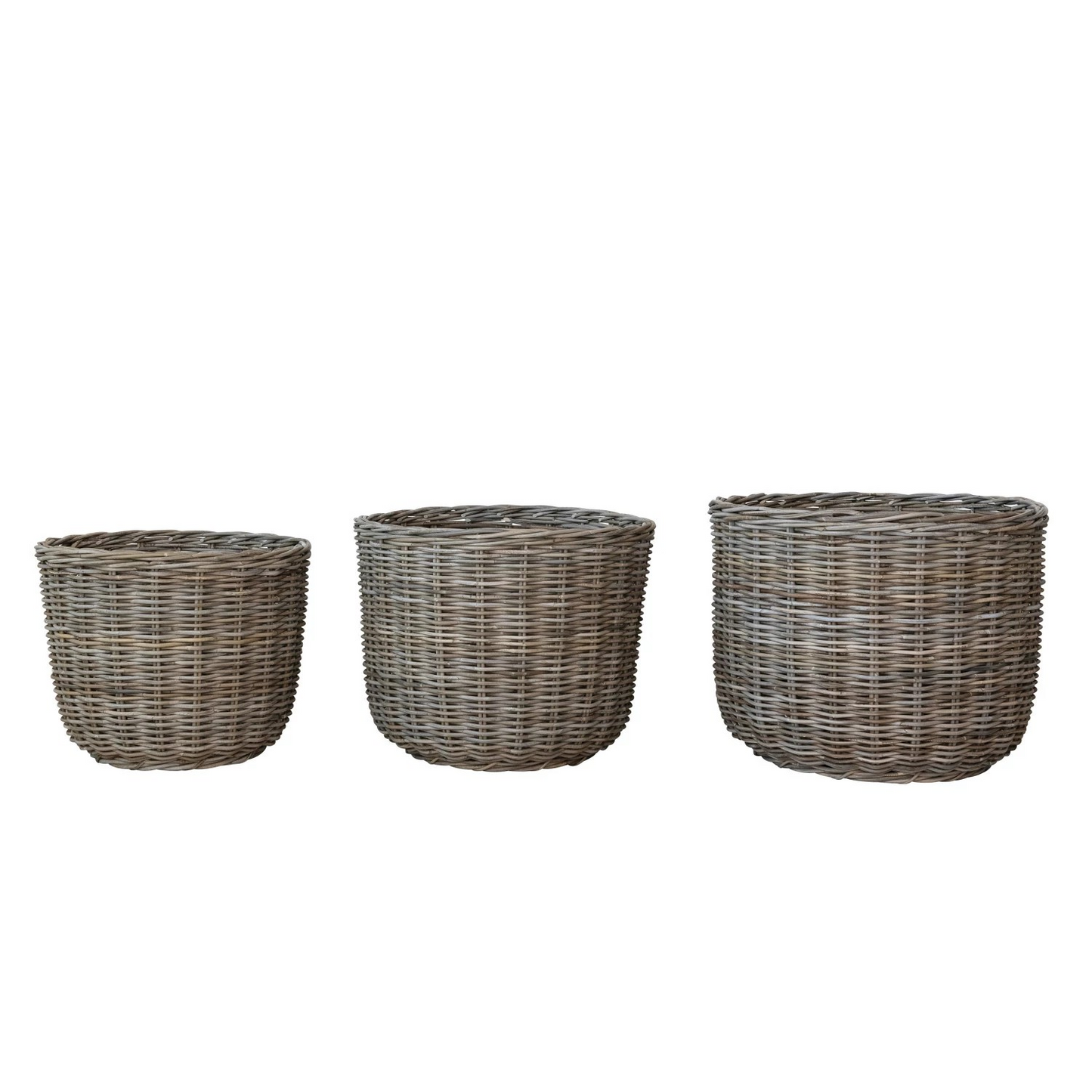 XL Hand-Woven Rattan Basket