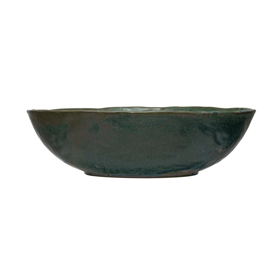 XL Green Serving Bowl