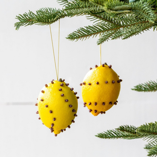 Cloved Lemon Ornament