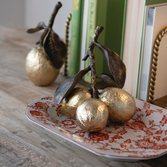 Antique Brass & Gold Lemons