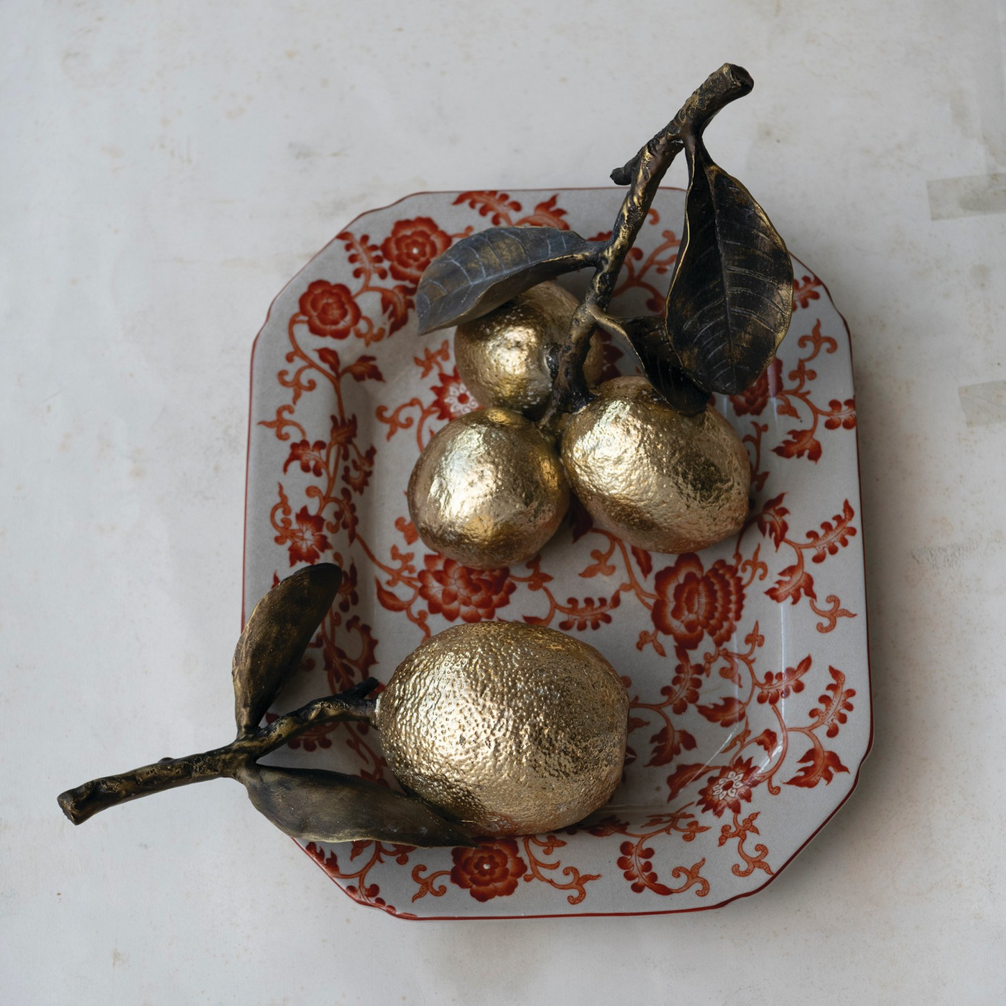 Antique Brass & Gold Lemons