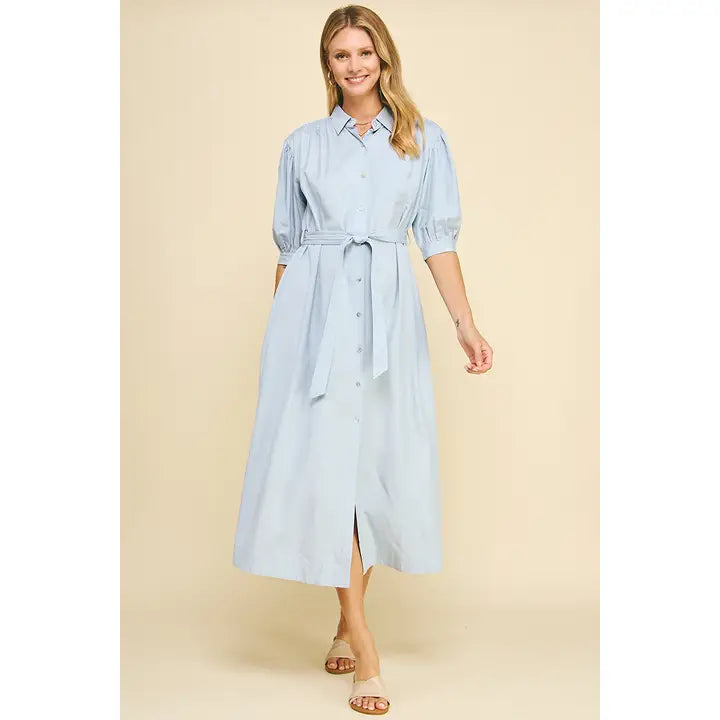 Beachside Linen Maxi