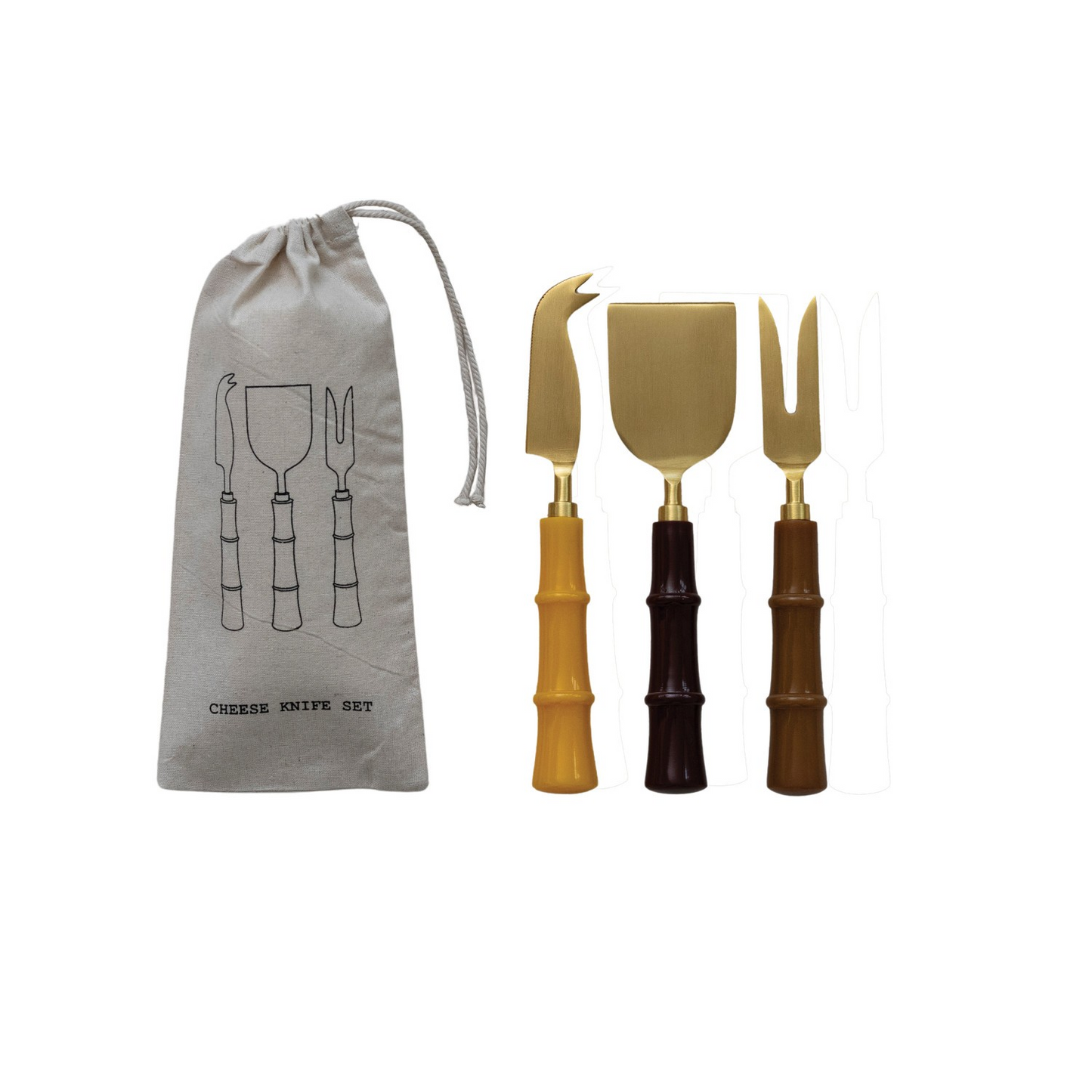 Stainless Steel Cheese Knives