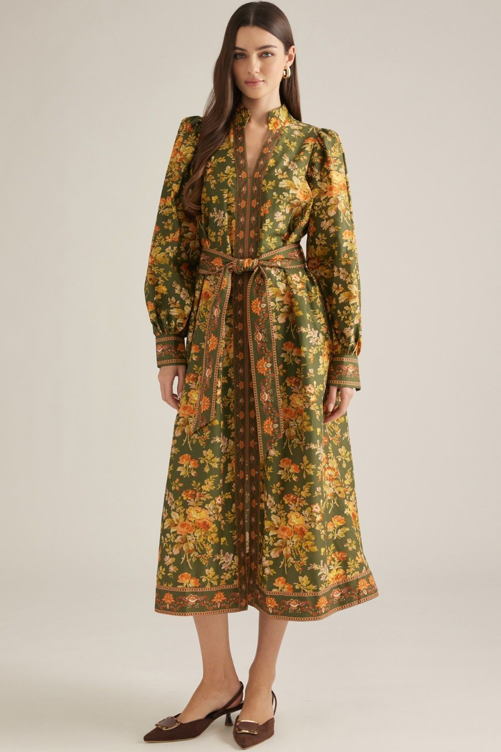 Spiced Floral Dress