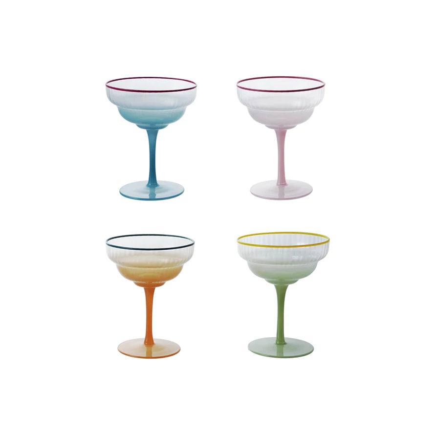 Fluted Martini Glass