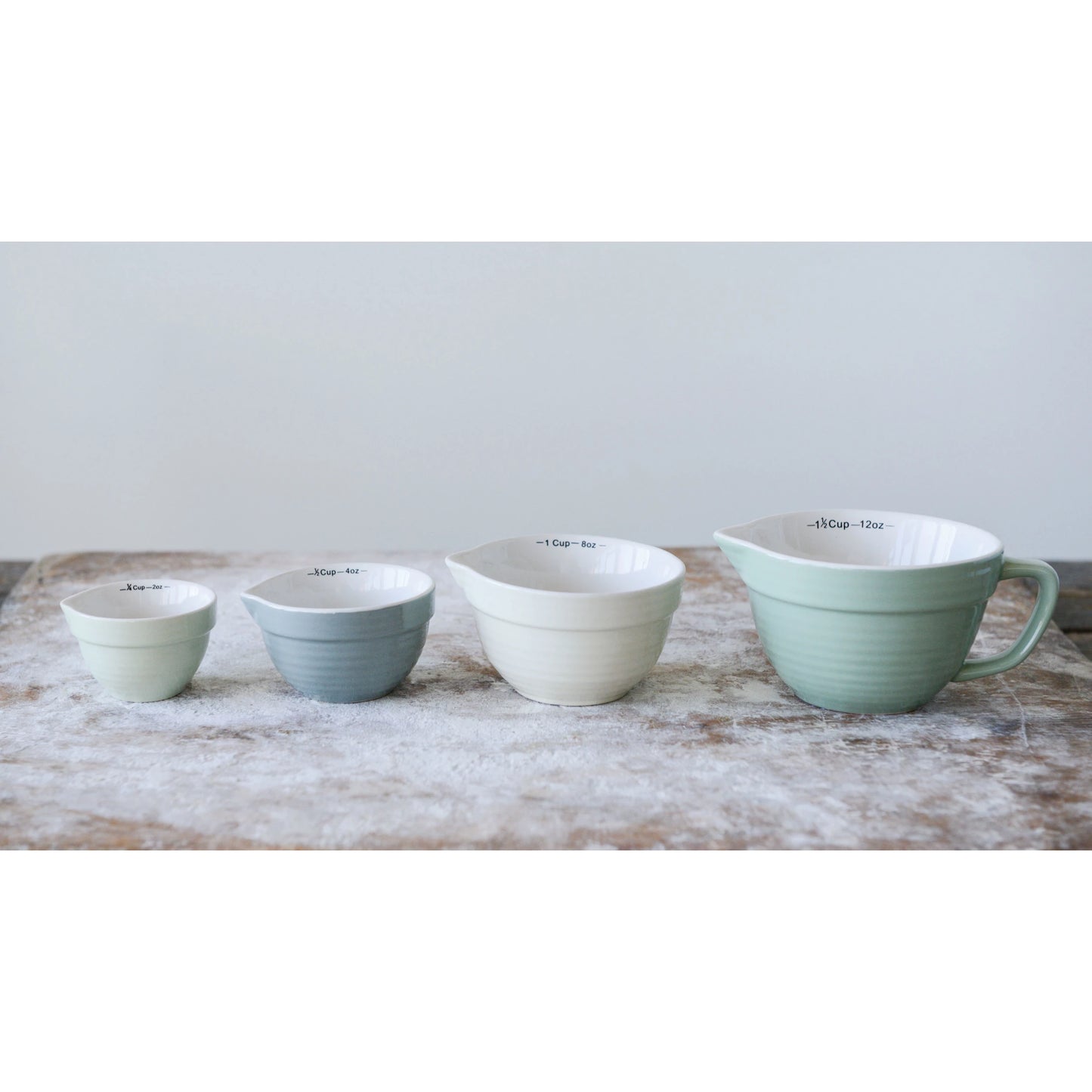 Measuring Cups Aqua