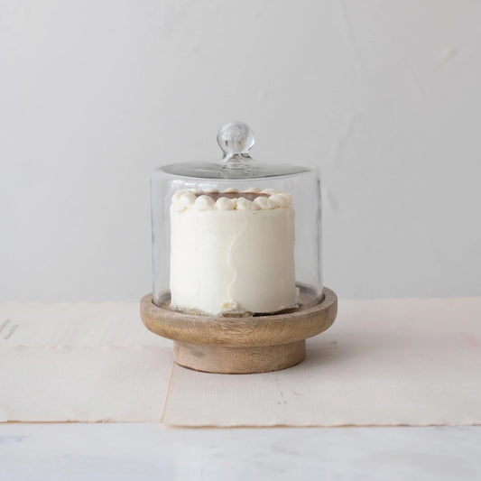 Mini Cake Stand with Dome
