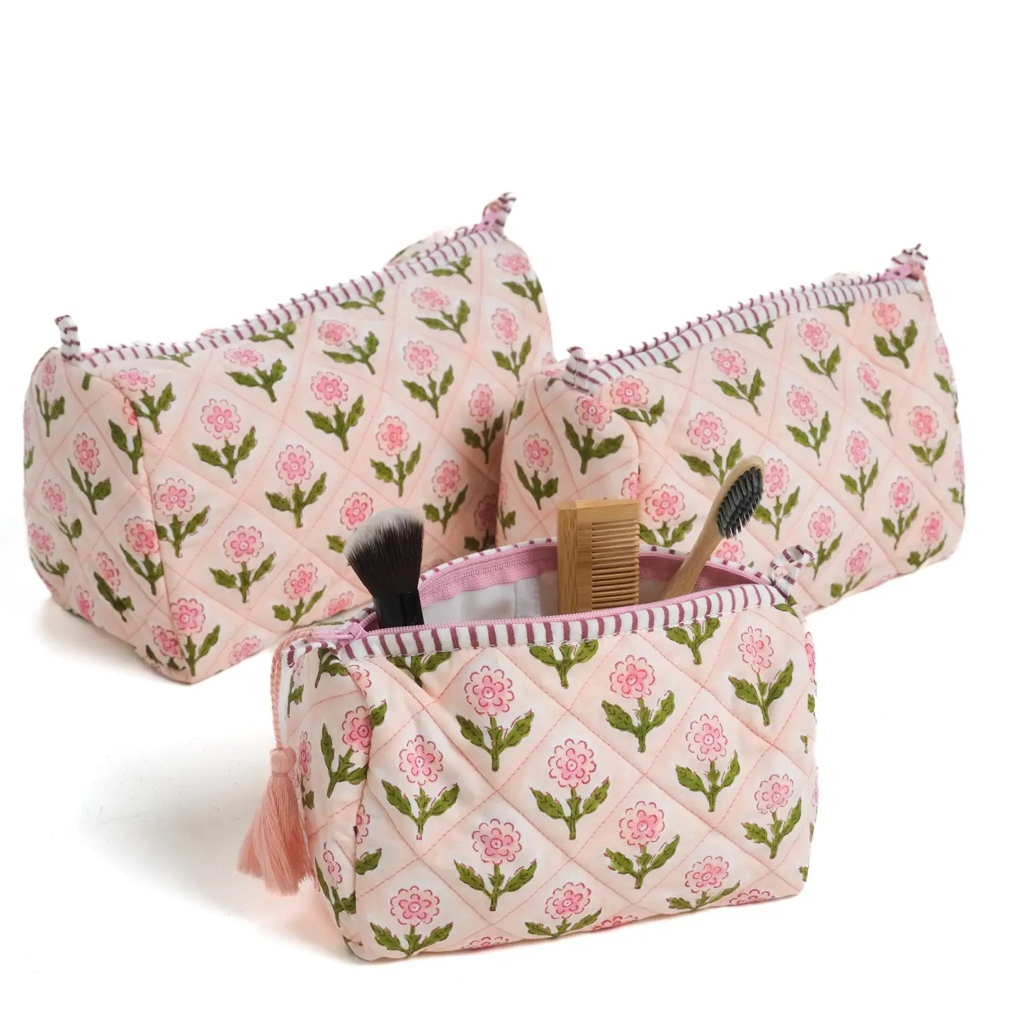 Mona Block Print Toiletry Bag