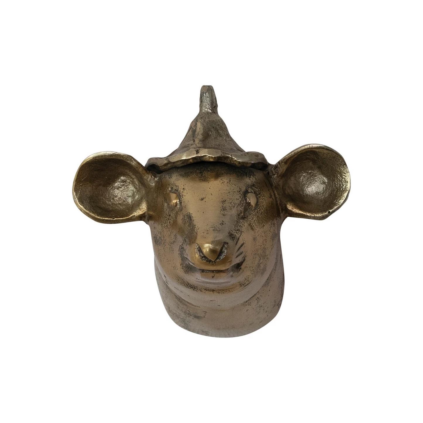 Brass Mouse Wall Mount