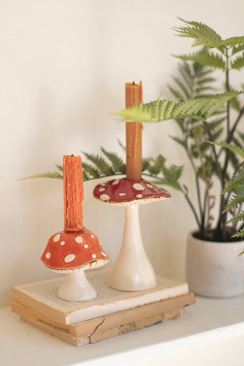 Mushroom Candle Holder