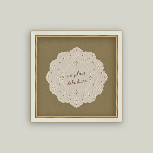 No Place Like Home Framed Art