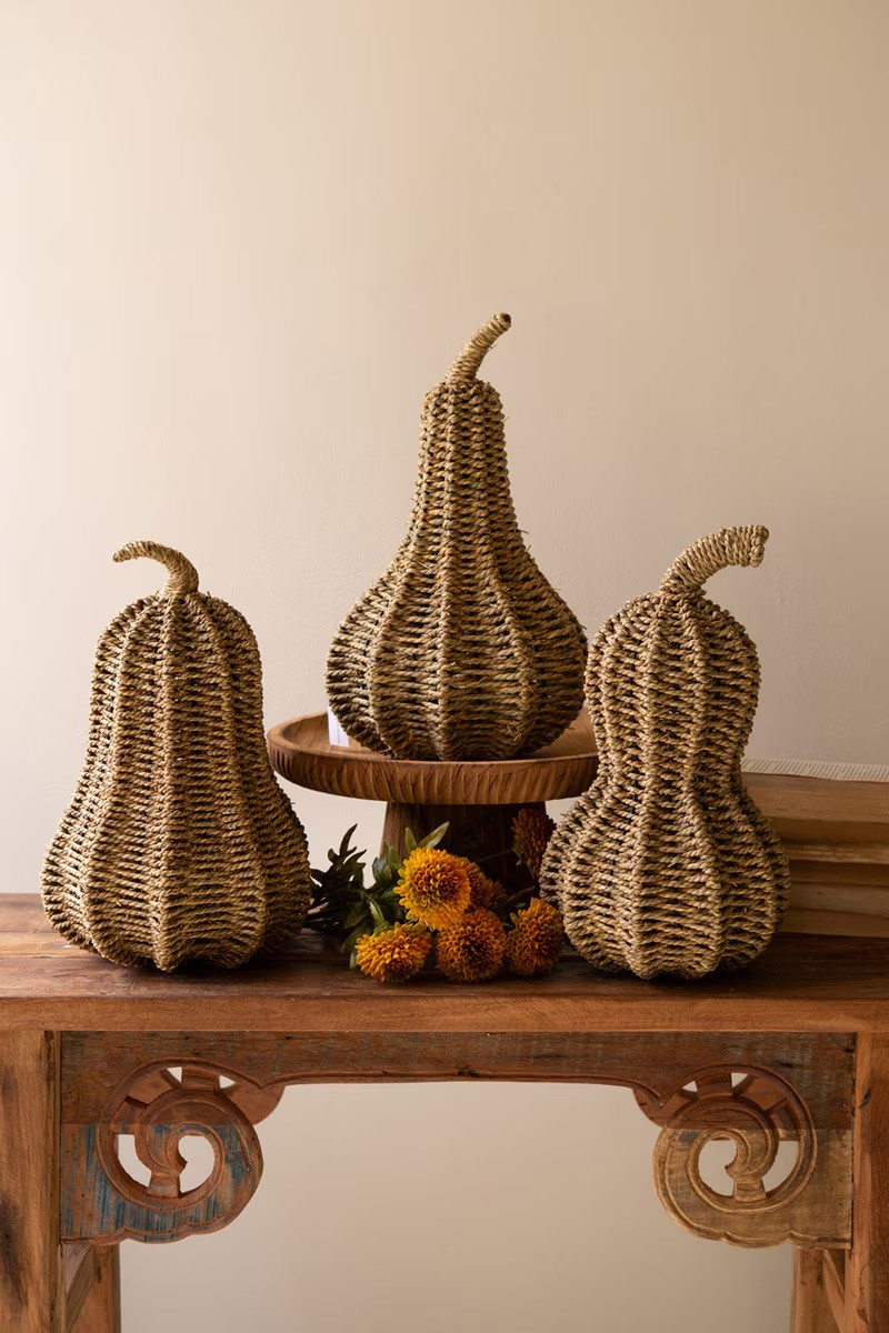 Woven Gourds