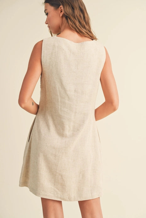 Olivia Linen Dress