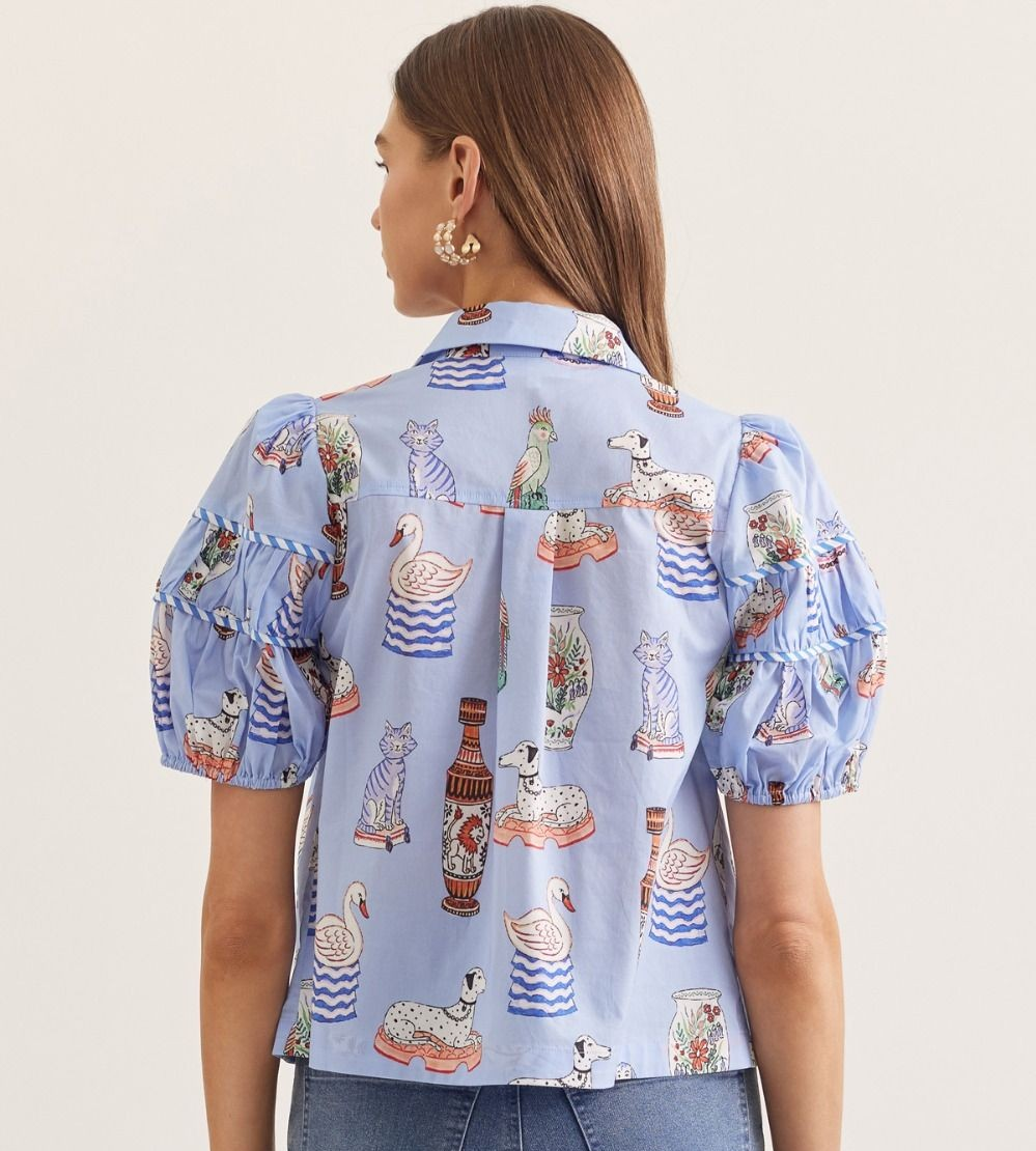 Storybook Menagerie Blouse